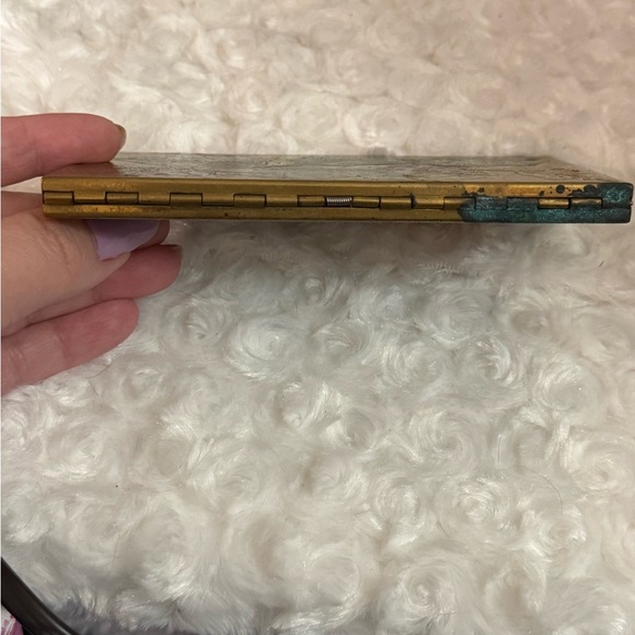 Vintage Manhattan British Made Case- hand painted mid-century Metal Case - Picture 7 of 8